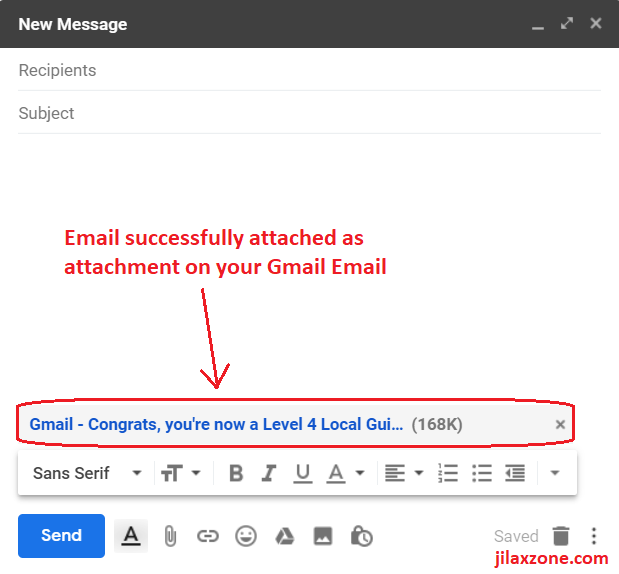 Heres How To Attach Email In Gmail The Easy Way Jilaxzone