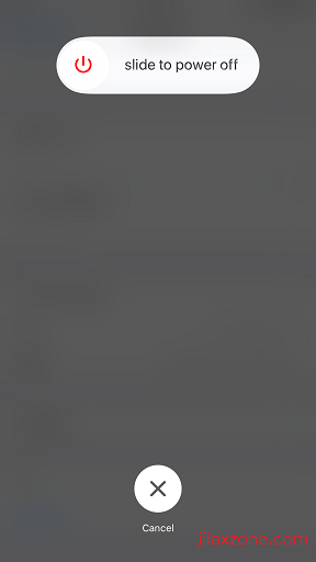 iOS shutdown jilaxzone.com Slide to Power off