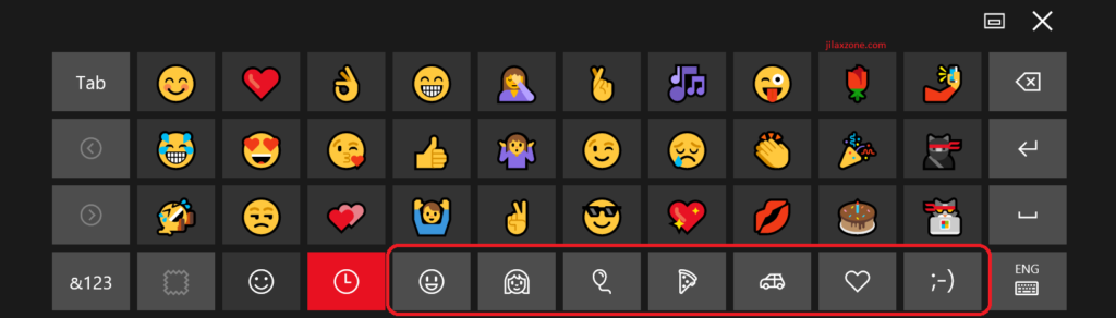 Enable Emoji on Windows 10 jilaxzone.com Emoji Keyboard