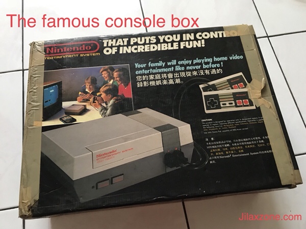 original nintendo nes console