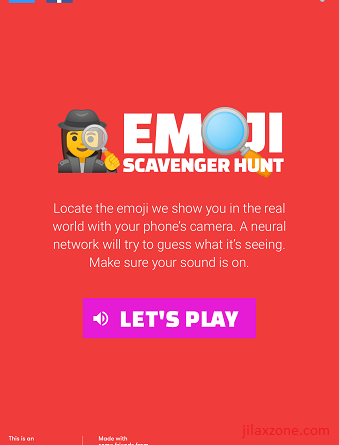 Google Emoji Scavenger Hunt Game jilaxzone.com