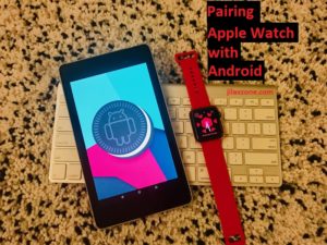 can u pair apple watch with android