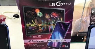 LG G7 ThinQ promotion singapore jilaxzone.com