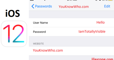 iOS 12 password stored in plain text iCloud Keychain jilaxzone.com