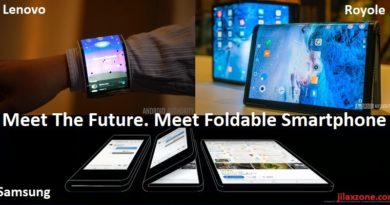 first lenovo royole samsung foldable smartphone jilaxzone.com