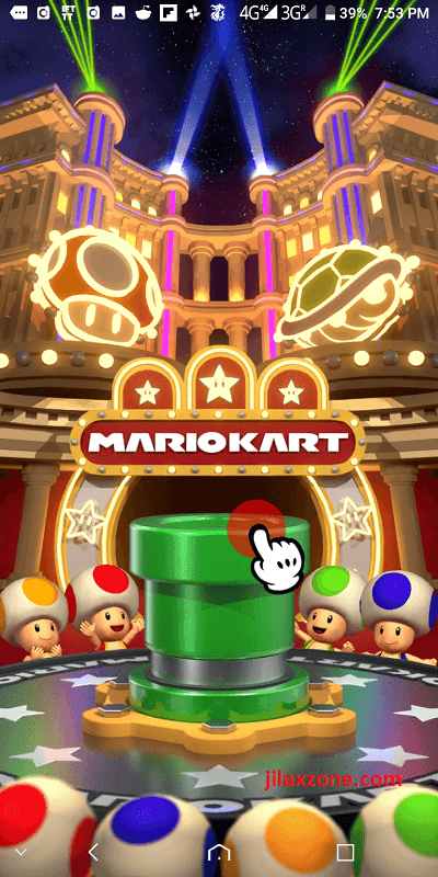 mario kart tour jilaxzone.com fire off pipe new character