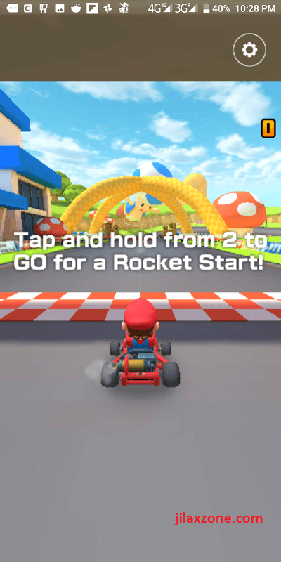 mario kart tour jilaxzone.com rocket start