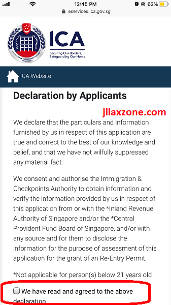 REP renewal declaration jilaxzone.com