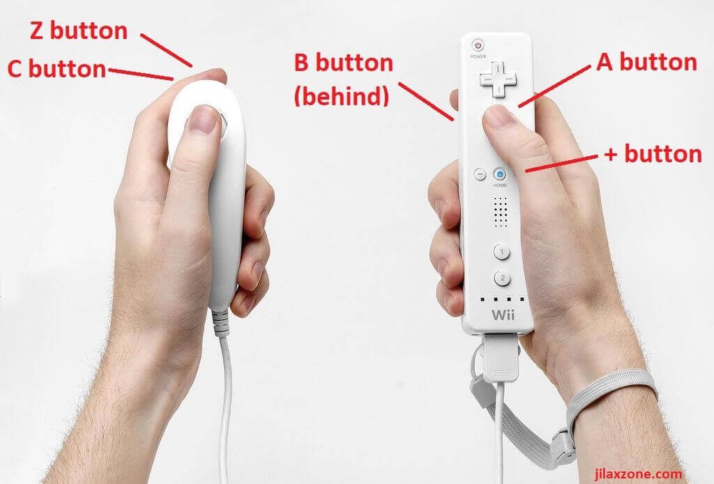 wii remote and nunchuk