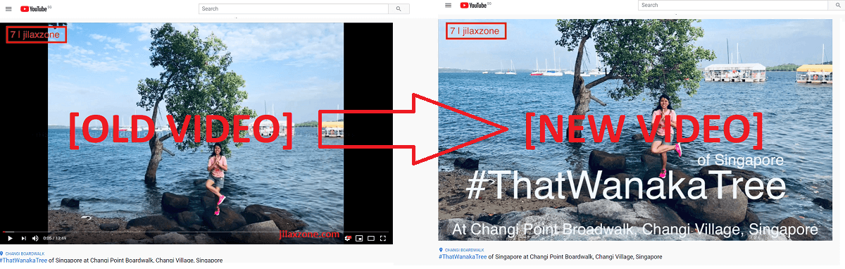youtube replace old video with new video jilaxzone.com 2