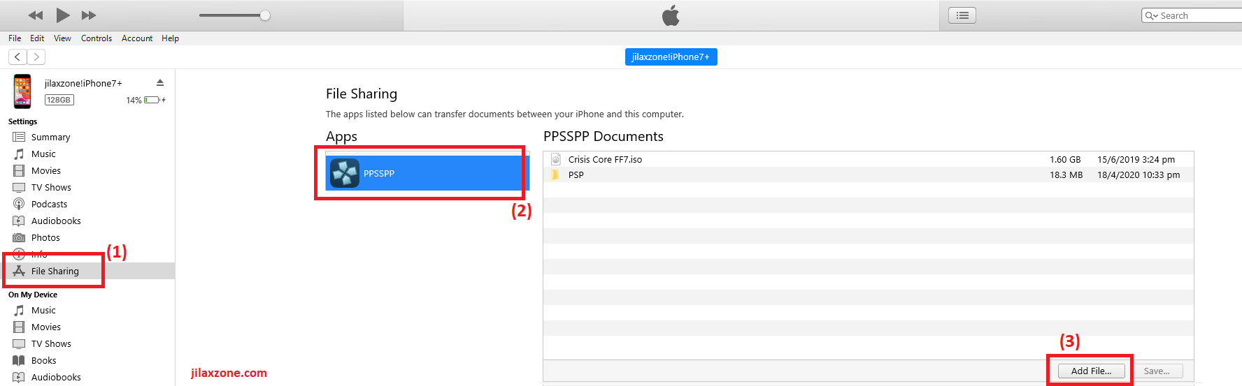 open ppsspp files on ihpone