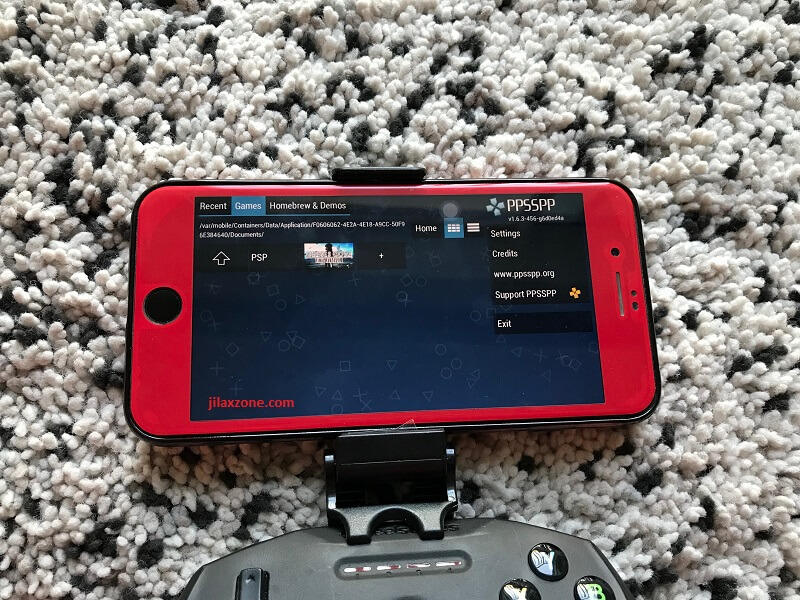 install ppsspp on iOS iPhone jilaxzone.com