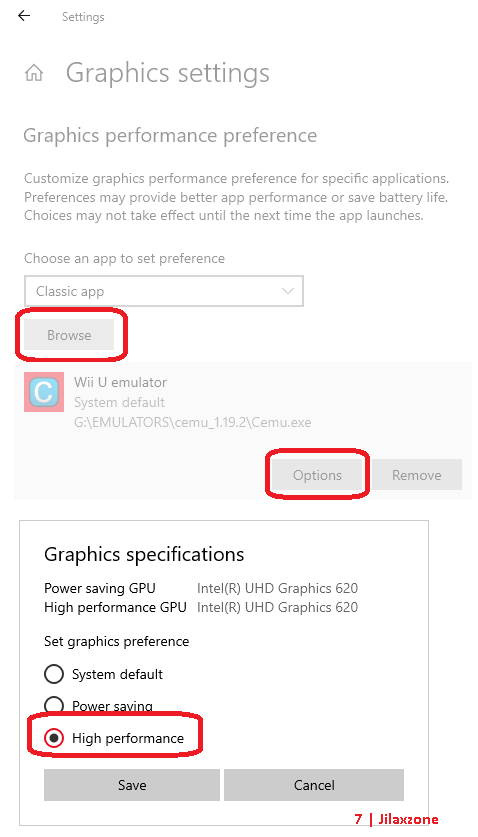 cemu intel gpu graphics settings