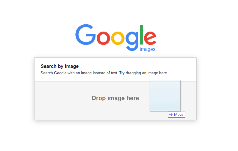 google image search upload