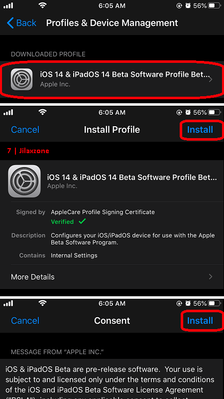 ipados beta profile