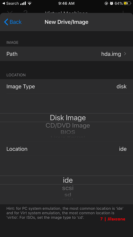 disk image creator iphone