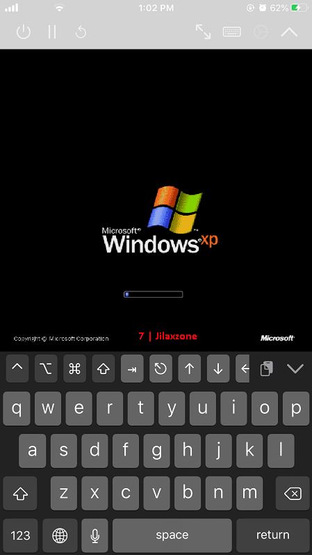 windows on ios windows is loading jilaxzone.com