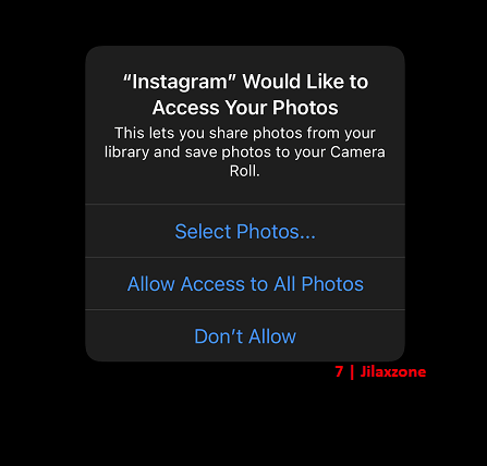 ios 14 video and photo access prompt don't allow jilaxzone.com