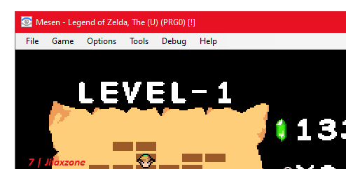 legend of zelda nes emulator cheat codes