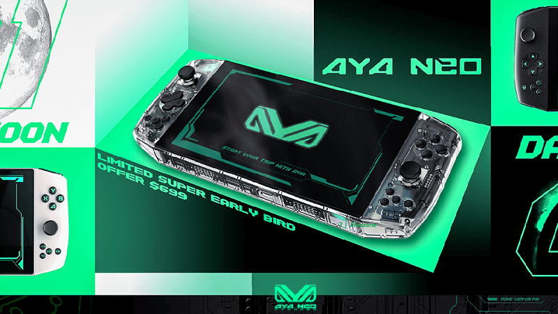 aya neo nintendo switch handheld pc alienware ufo jilaxzone.com