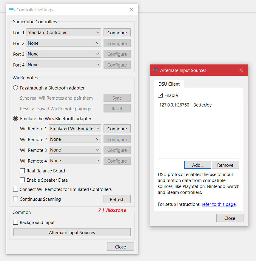 dolphin alternate input sources jilaxzone.com