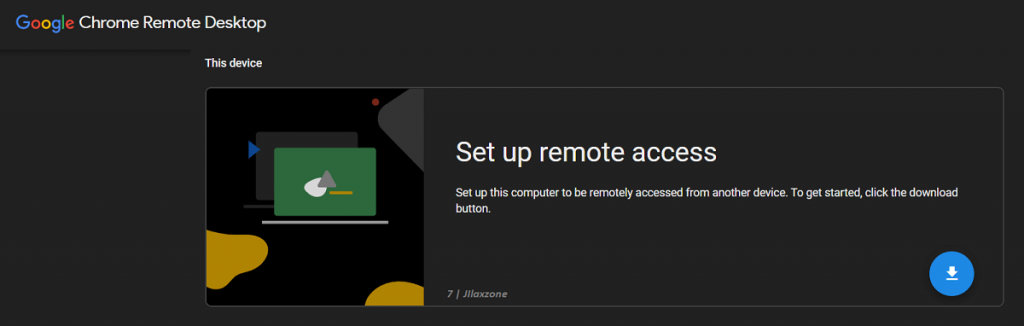 google chrome remote desktop setup remote access jilaxzone.com