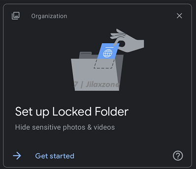 Google Photos set up Locked Folder jilaxzone.com