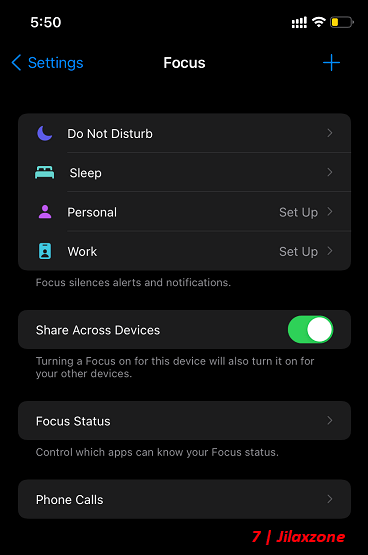 ios 15 focus settings jilaxzone.com