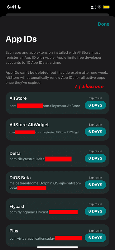 altstore app id jilaxzone.com