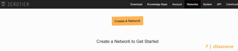 zerotier create a network jilaxzone.com