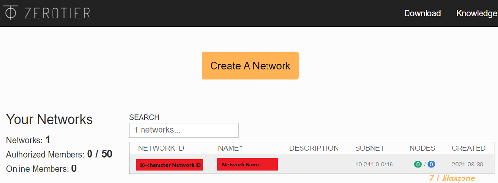 zerotier p2p setup network jilaxzone.com