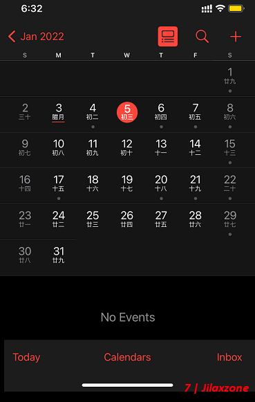 Heres how to display alternate calendars on iPhone Calendar app (Chinese,  Hebrew or Islamic Calendar) - JILAXZONE