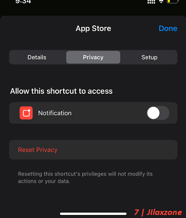 shortcuts app custom icon no notification jilaxzone.com