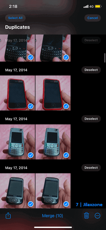 iphone get rid of duplicate photos and videos jilaxzone.com