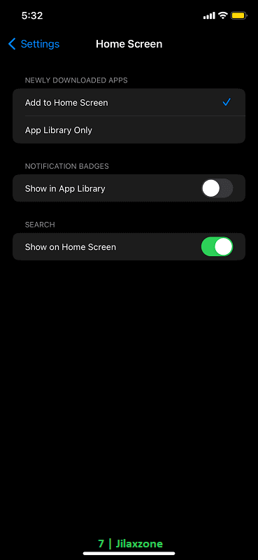 ios 16 search button show on home screen jilaxzone.com