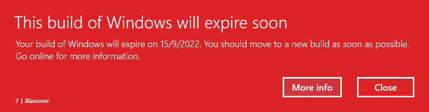 windows expire jilaxzone.com