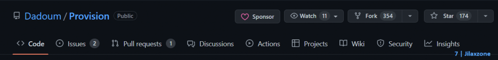 dadoum provision github jilaxzone.com